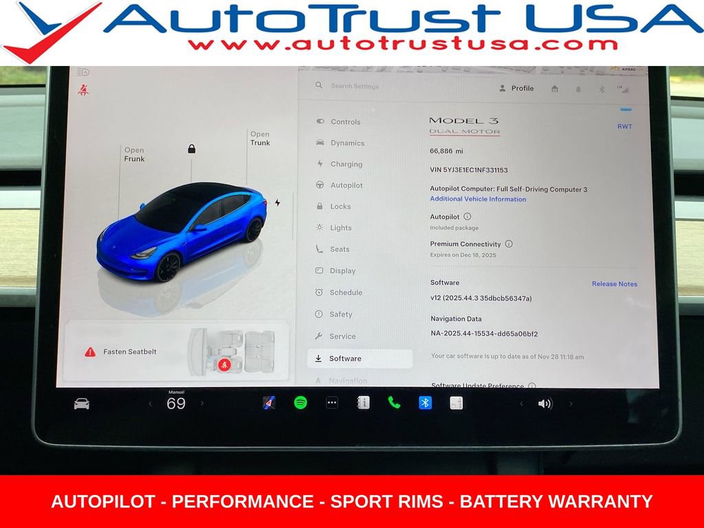 Used 2022 Tesla Model 3 Performance image 11