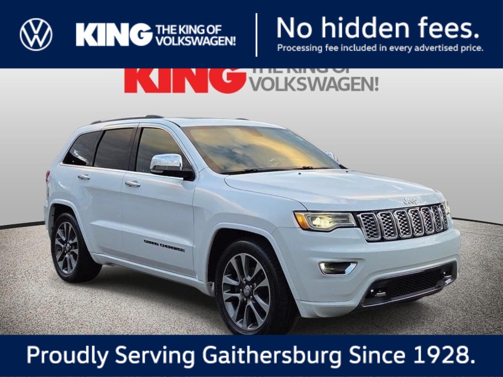 Used 2018 Jeep Grand Cherokee Overland