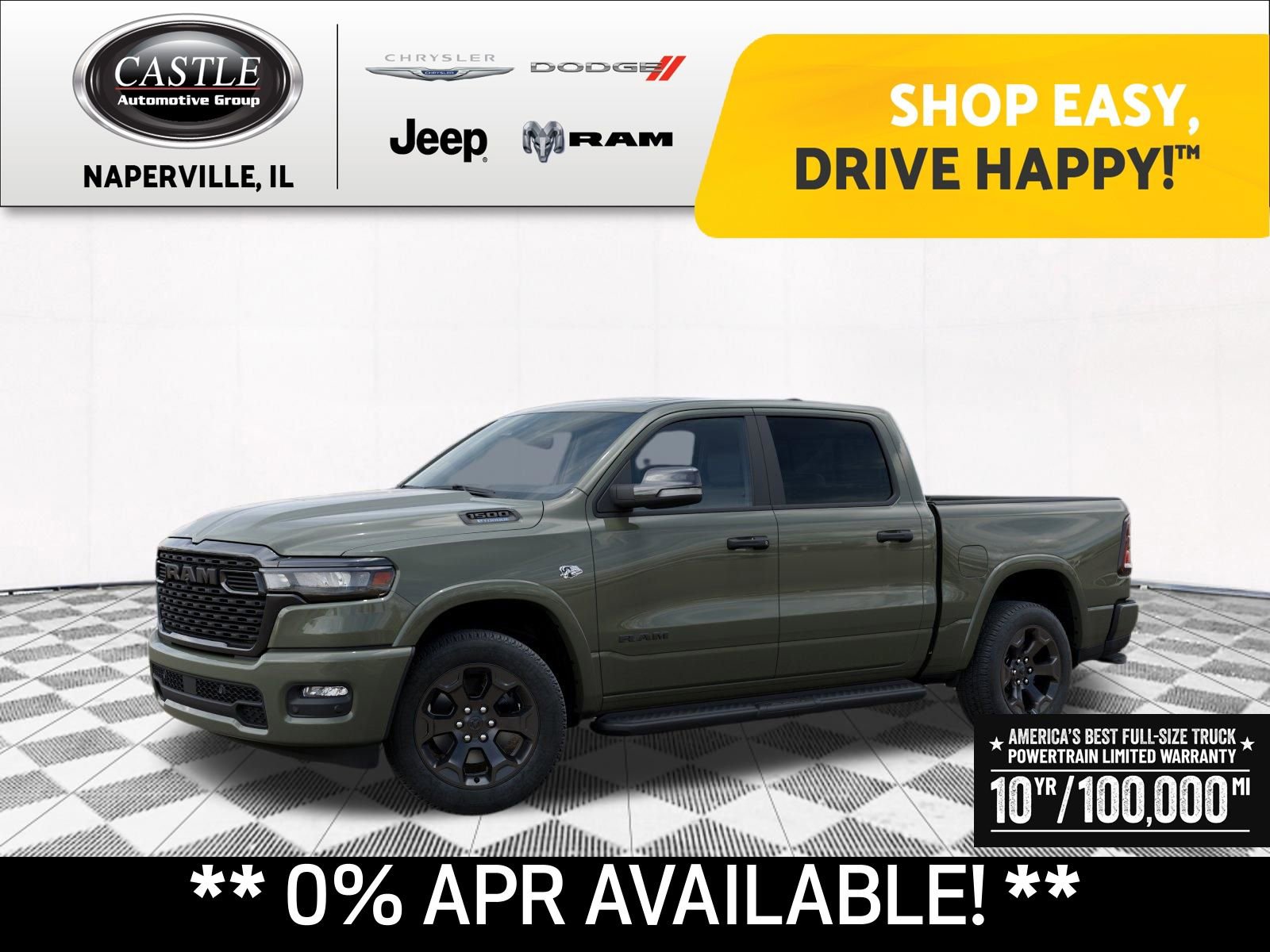 New 2026 RAM 1500 4x4 Crew Cab image 1