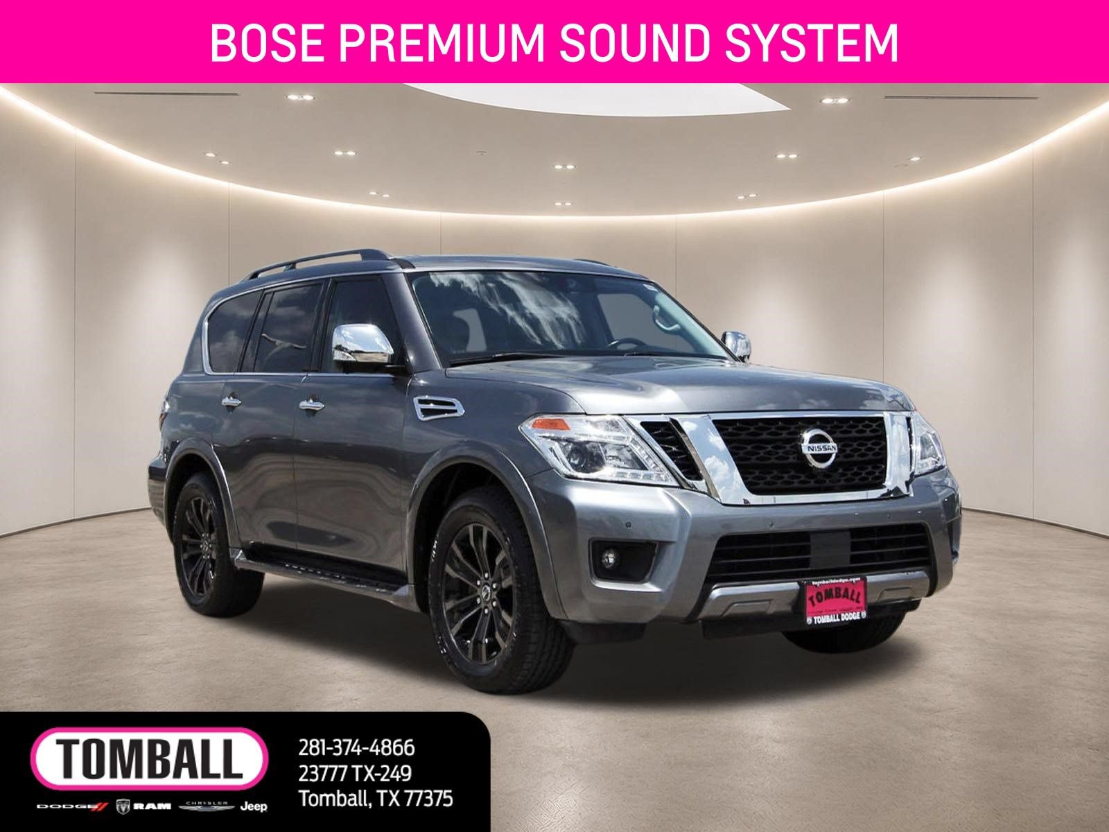 Used 2019 Nissan Armada Platinum w/ Captain's Chairs Package