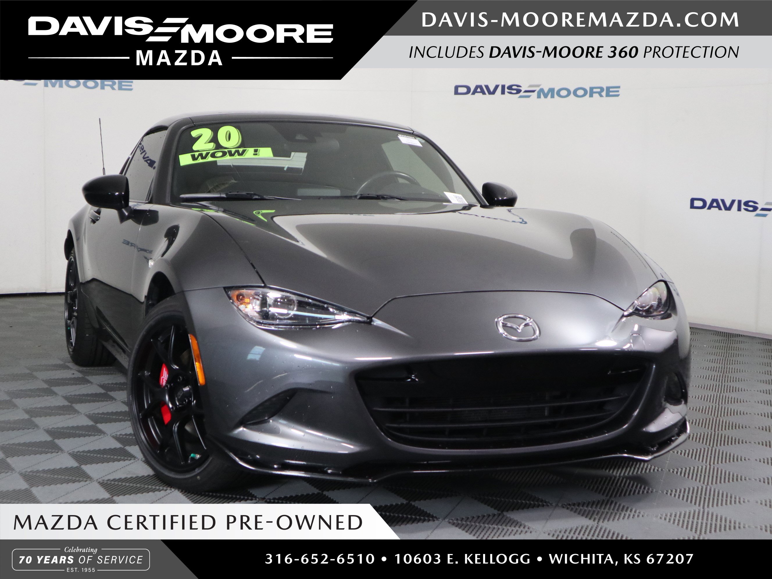 Certified 2020 MAZDA MX-5 Miata RF Club