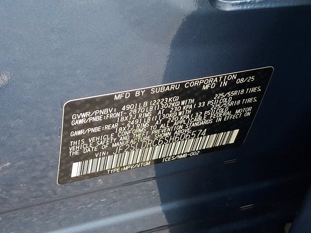 Certified 2025 Subaru Forester Limited AWD/4WD image 28