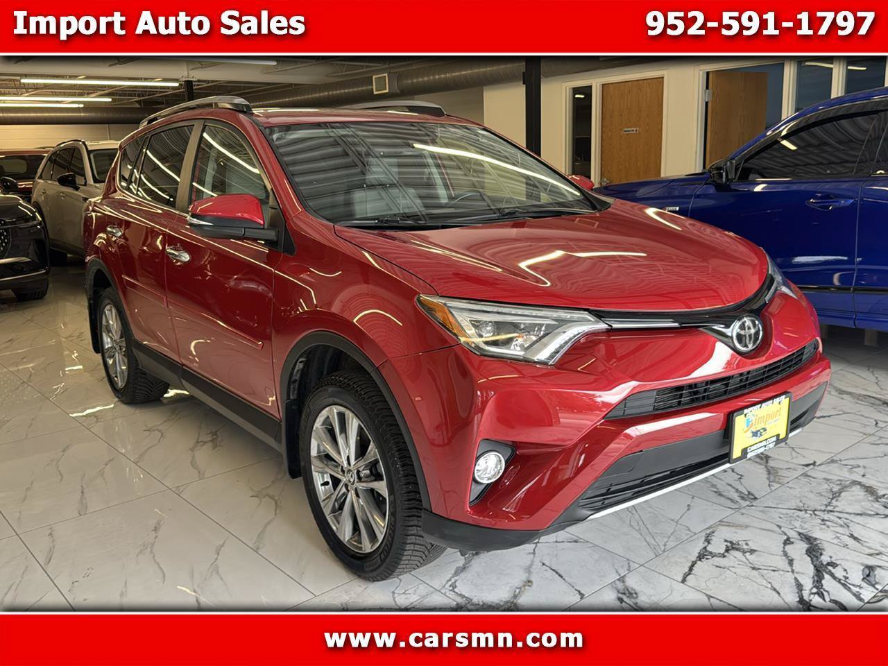 Used 2017 Toyota RAV4 Limited w/ Protection Package
