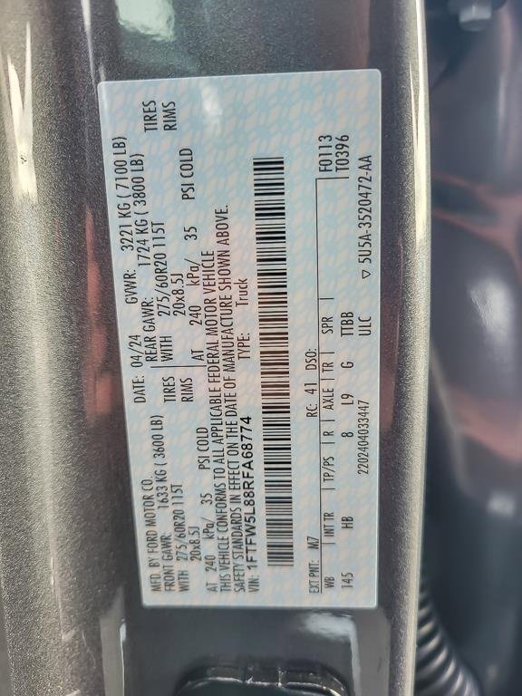 Used 2024 Ford F150 Lariat w/ Equipment Group 502A High image 27