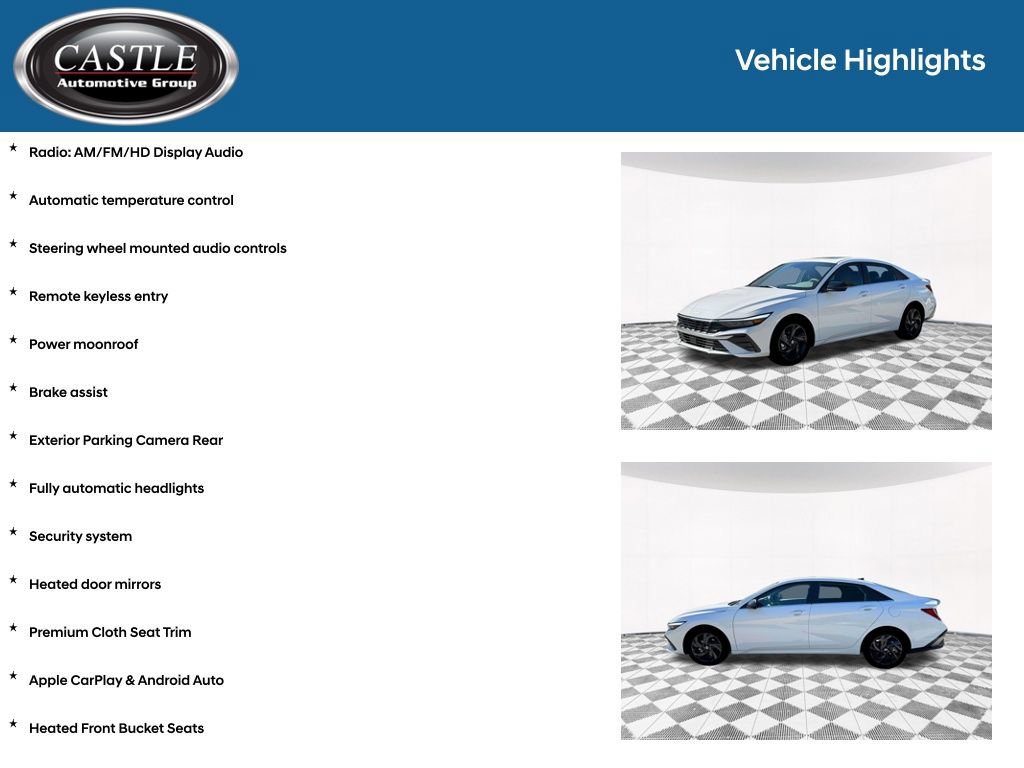 New 2026 Hyundai Elantra SEL Sport Premium FWD image 3