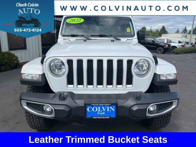 Used 2022 Jeep Wrangler Unlimited Sahara AWD/4WD image 5