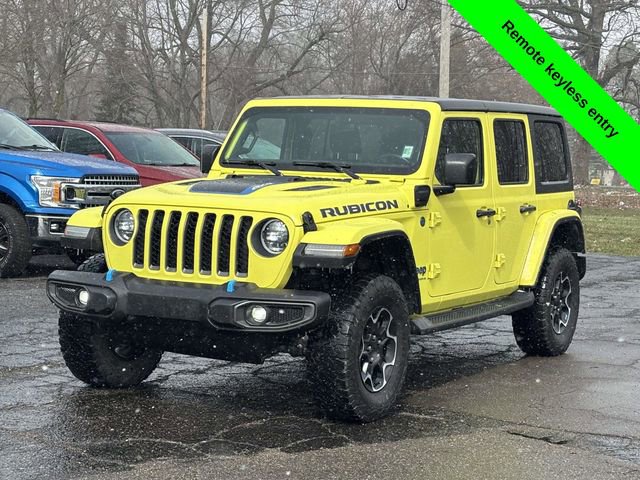 Used 2023 Jeep Wrangler Unlimited Rubicon 4xe w/ Cold Weather Group image 30