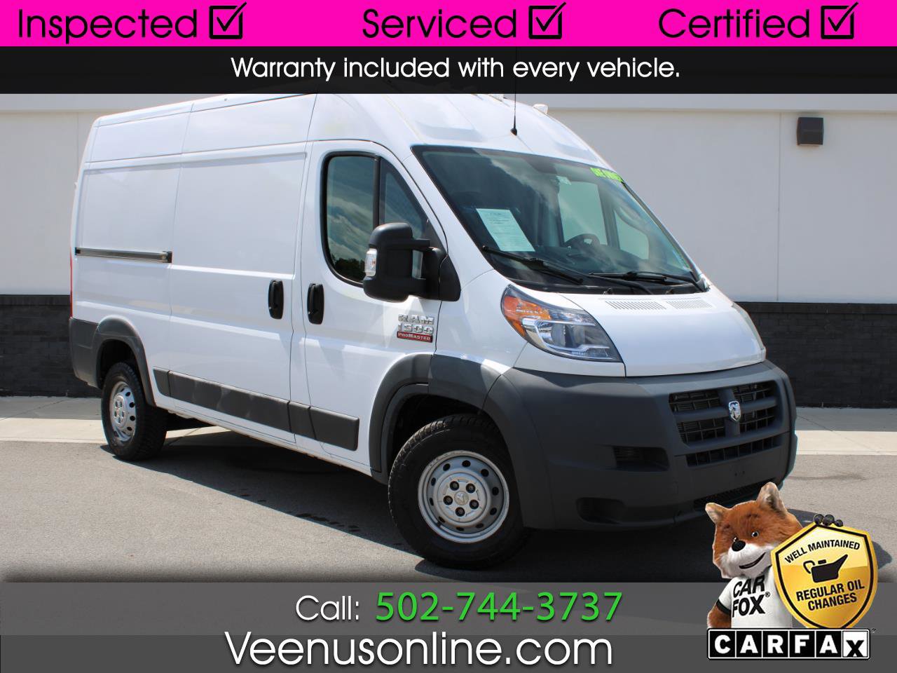 Used 2017 RAM ProMaster 1500 w/ Premium Appearance Group