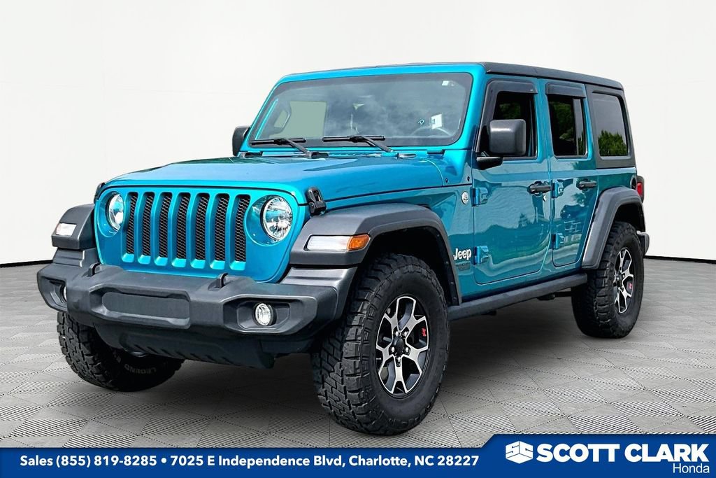 Used 2019 Jeep Wrangler Unlimited Sport AWD/4WD image 3