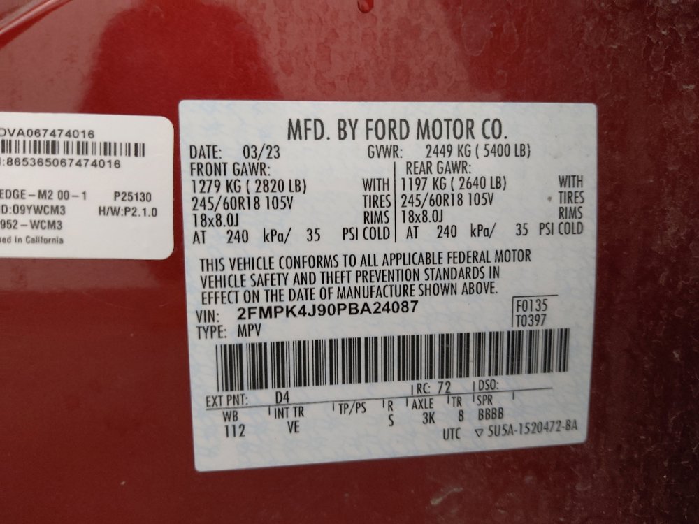 Used 2023 Ford Edge SEL image 33