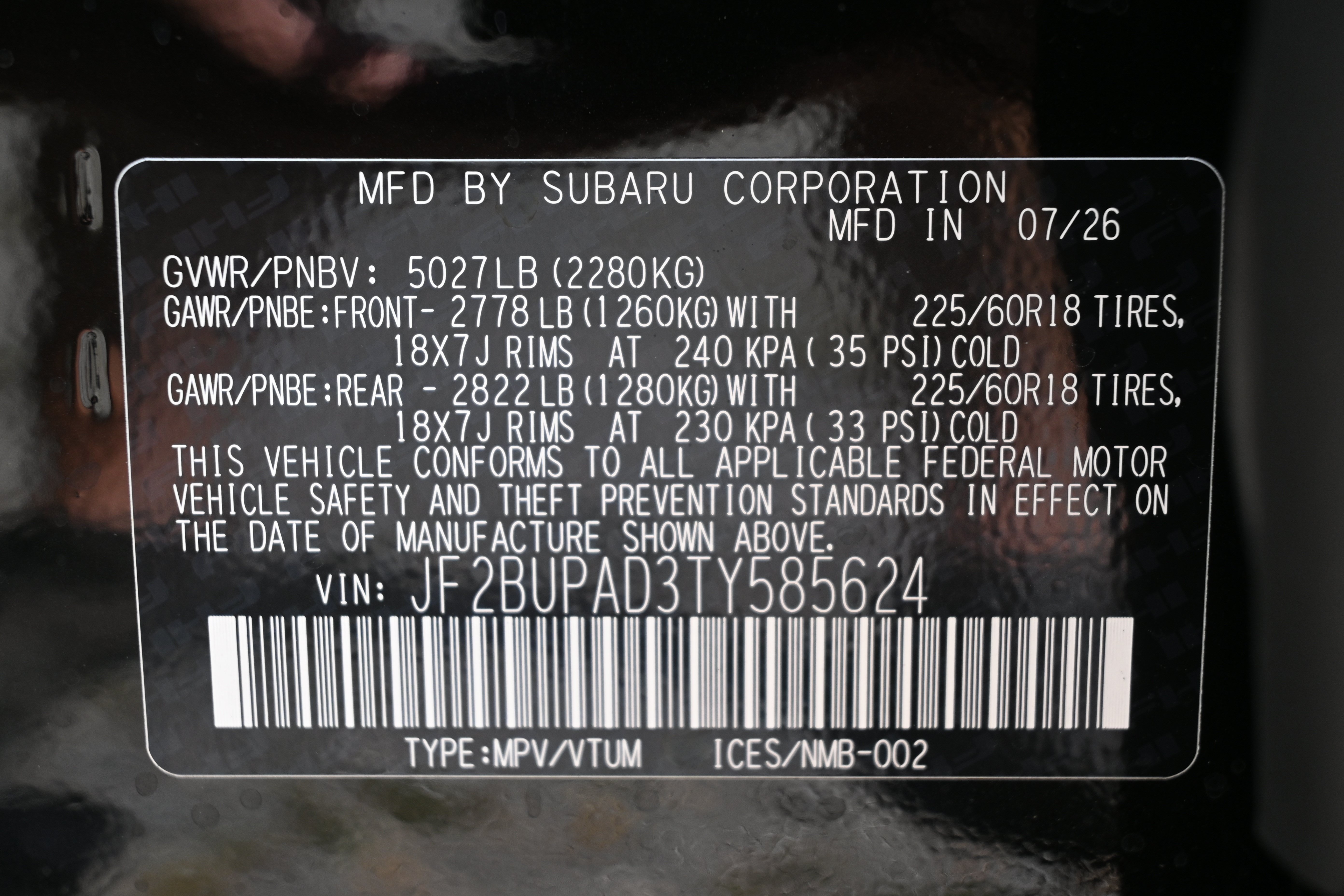 New 2026 Subaru Outback Premium AWD/4WD image 35