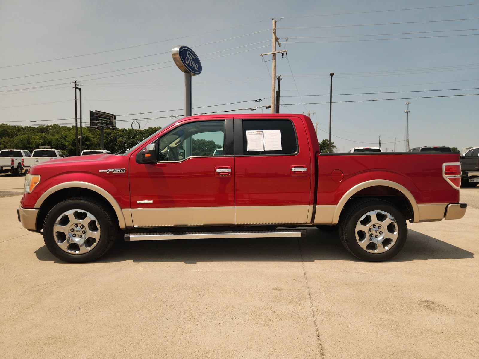 Used 2012 Ford F150 Lariat w/ Lariat Chrome Pkg RWD image 3