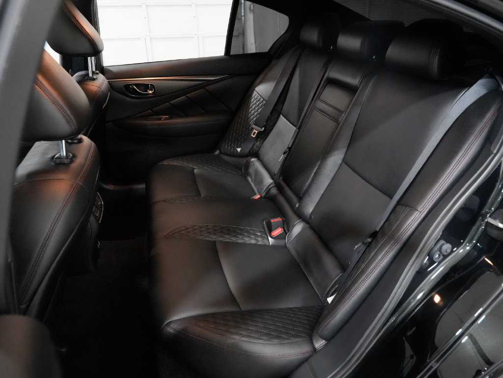 Used 2023 INFINITI Q50 Red Sport 400 w/ Black Opal Edition RWD image 27