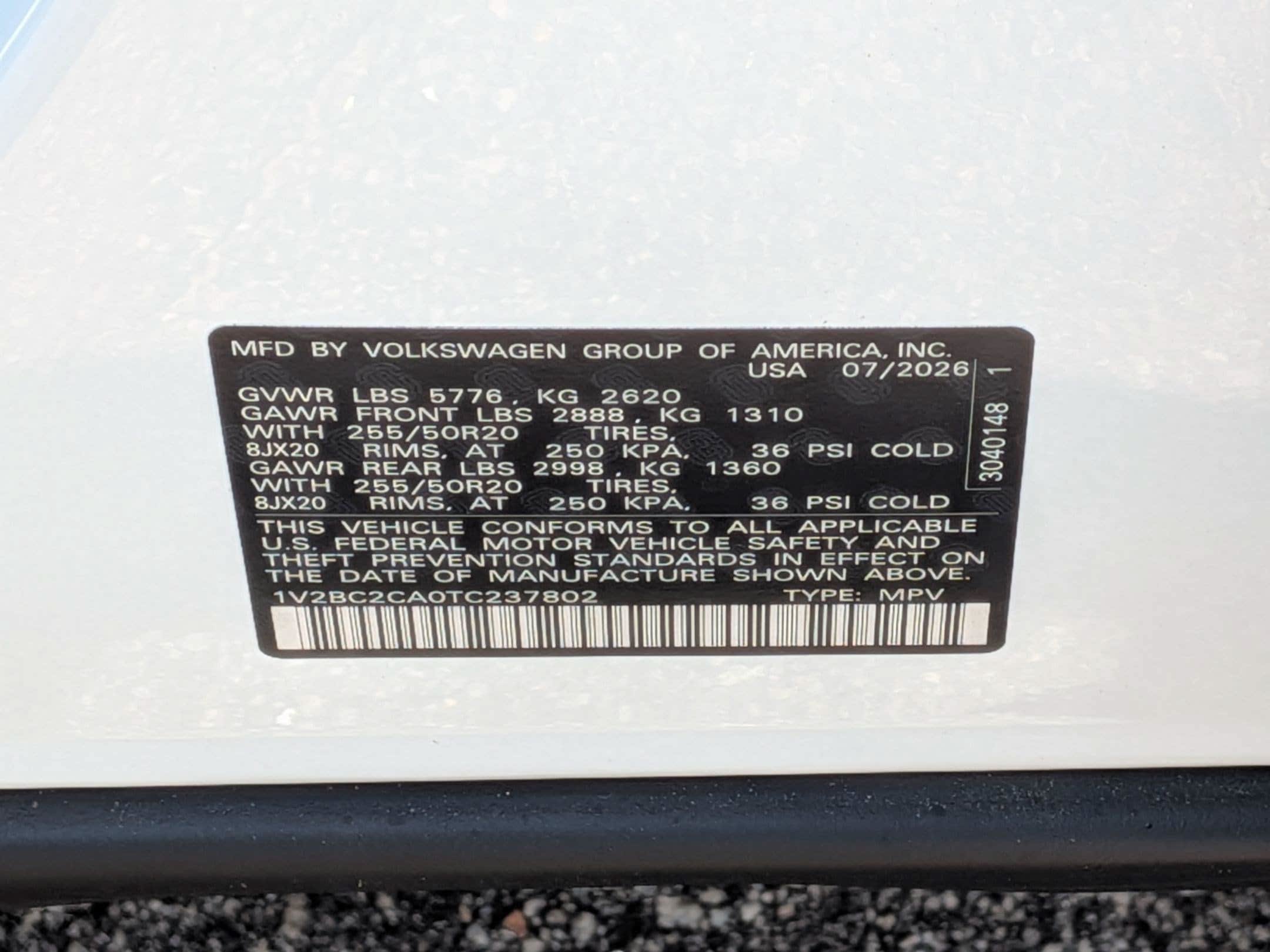 New 2026 Volkswagen Atlas Cross Sport SEL AWD/4WD image 40