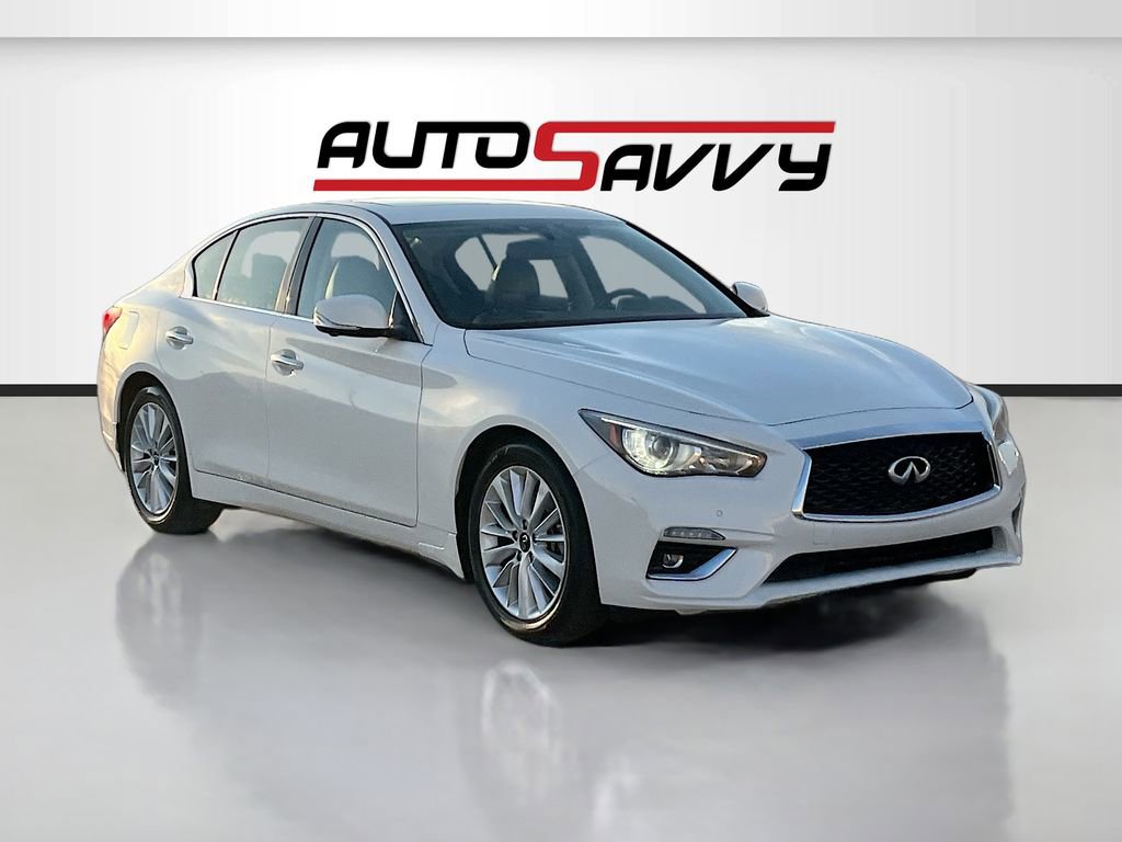Used 2023 INFINITI Q50 Luxe w/ Cargo Package image 1