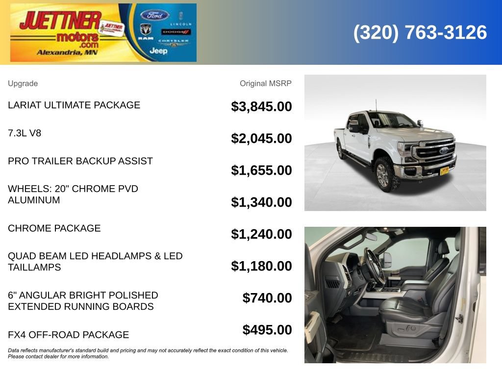 Used 2022 Ford F250 Lariat w/ Lariat Ultimate Package AWD/4WD image 5