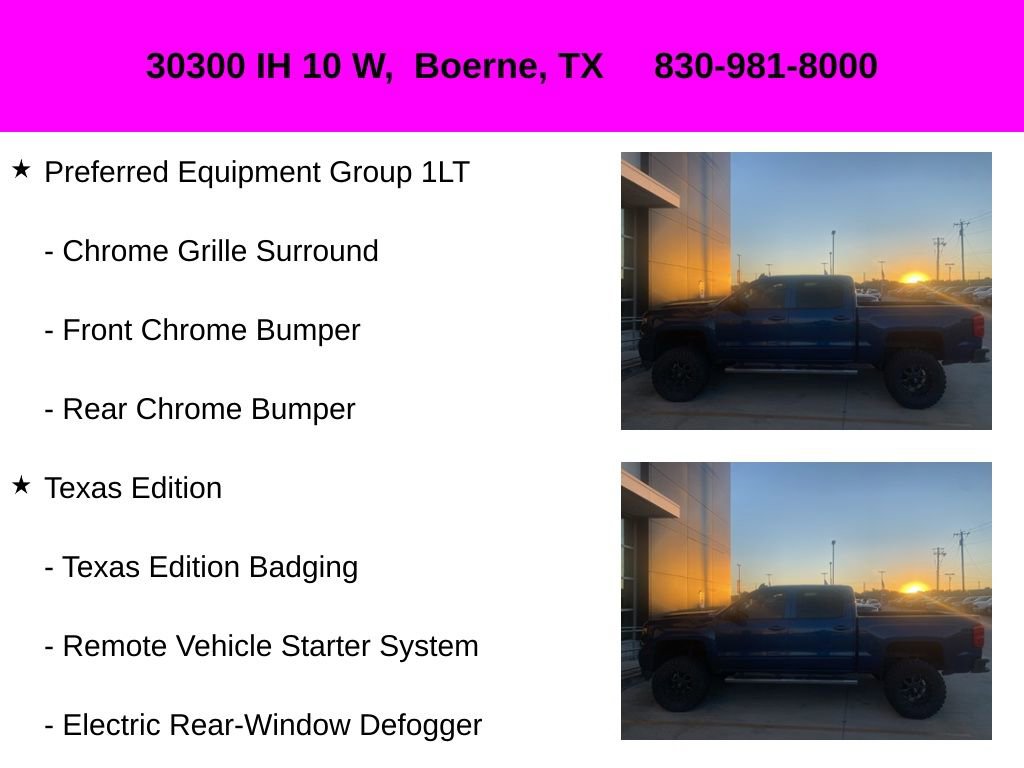 Used 2018 Chevrolet Silverado 1500 LT w/ Texas Edition image 20