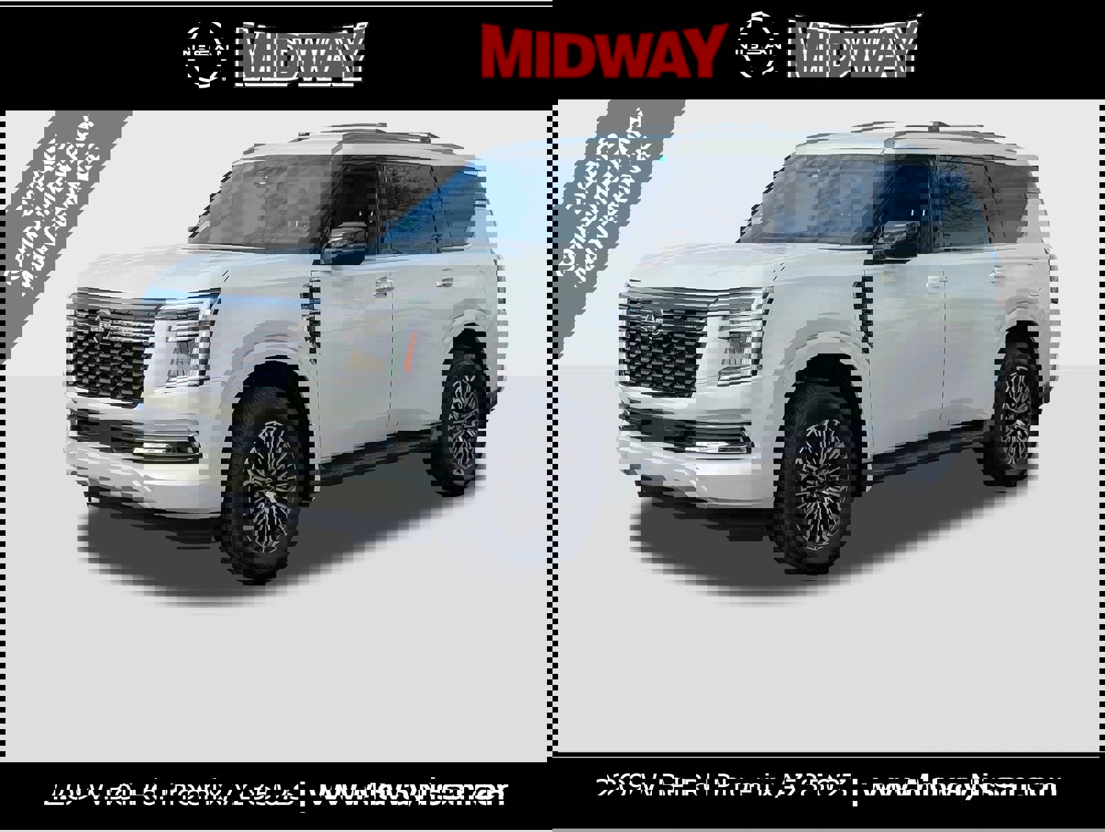 New 2025 Nissan Armada SL w/ Captain's Chari Seat Package