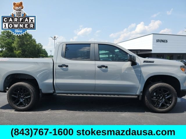 Used 2024 Chevrolet Silverado 1500 Custom Trail Boss w/ LPO, Dark Essentials Package