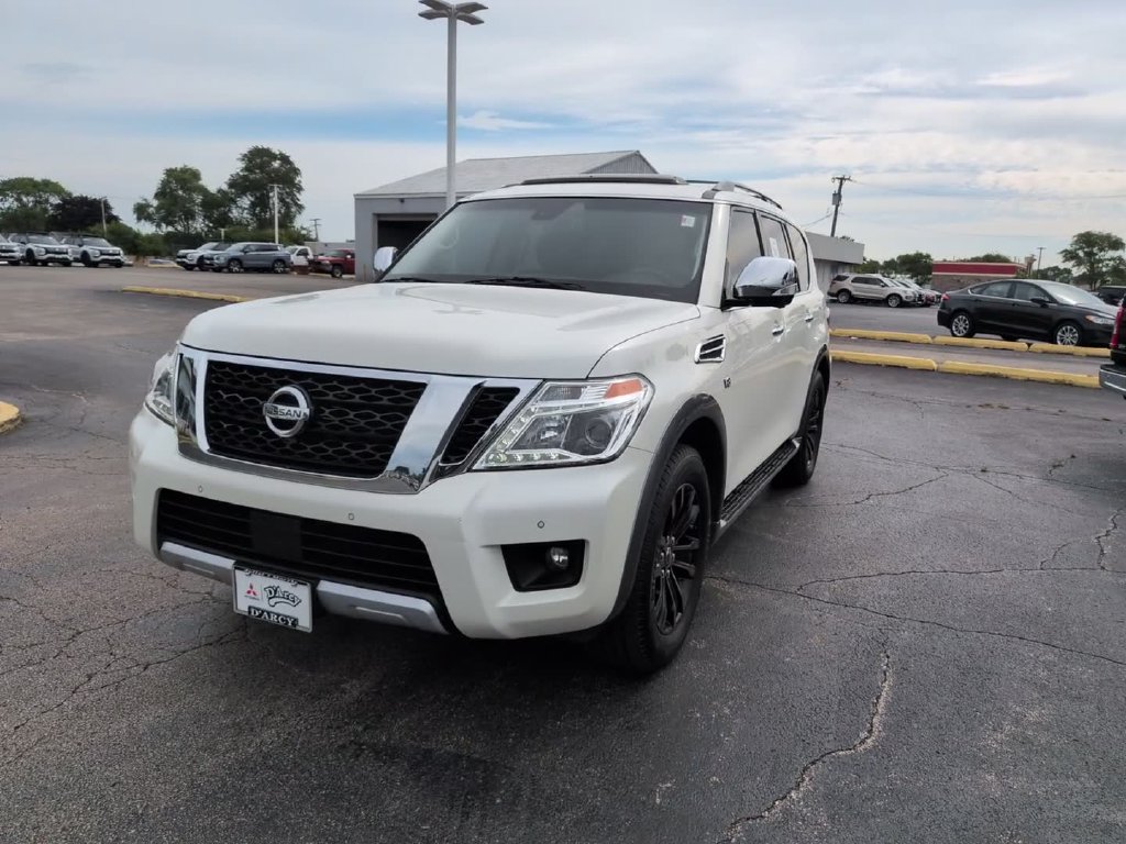 Used 2017 Nissan Armada Platinum w/ Captain Seat Package AWD/4WD image 14