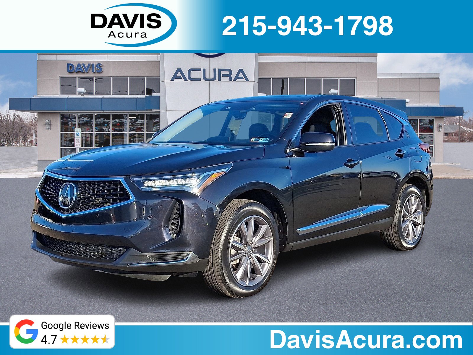 Certified 2023 Acura RDX w/ Technology Package