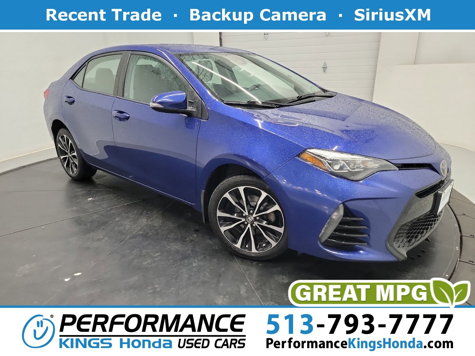 Used 2017 Toyota Corolla SE FWD 360° Tour