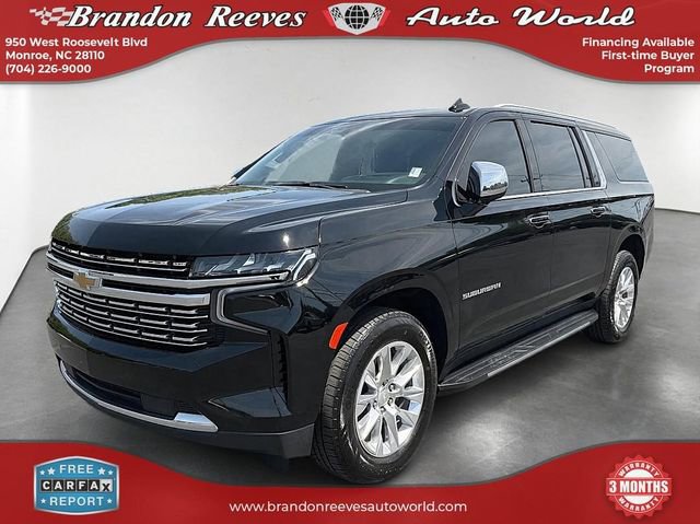 Used 2021 Chevrolet Suburban Premier w/ Premium Package RWD image 1