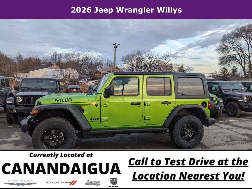 New 2026 Jeep Wrangler Unlimited Sport AWD/4WD image 2