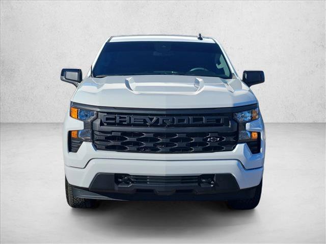 Certified 2025 Chevrolet Silverado 1500 Custom w/ Turbomax Blackout Package RWD image 3