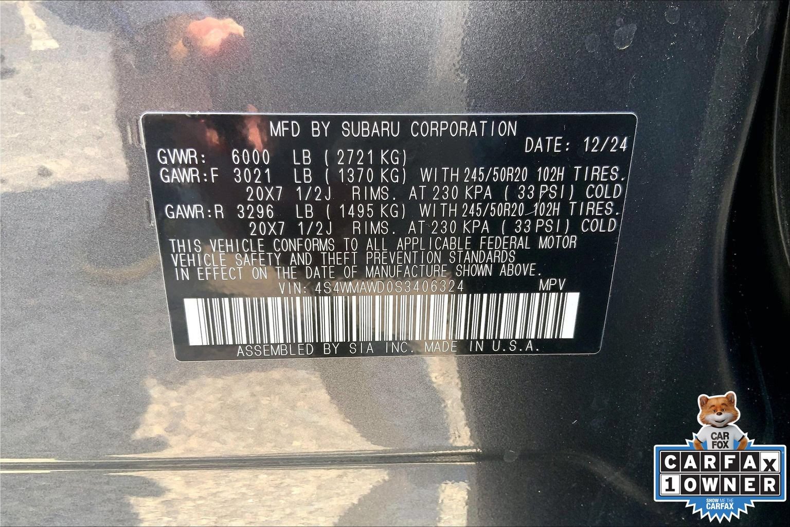 Used 2025 Subaru Ascent Bronze Edition AWD/4WD image 33