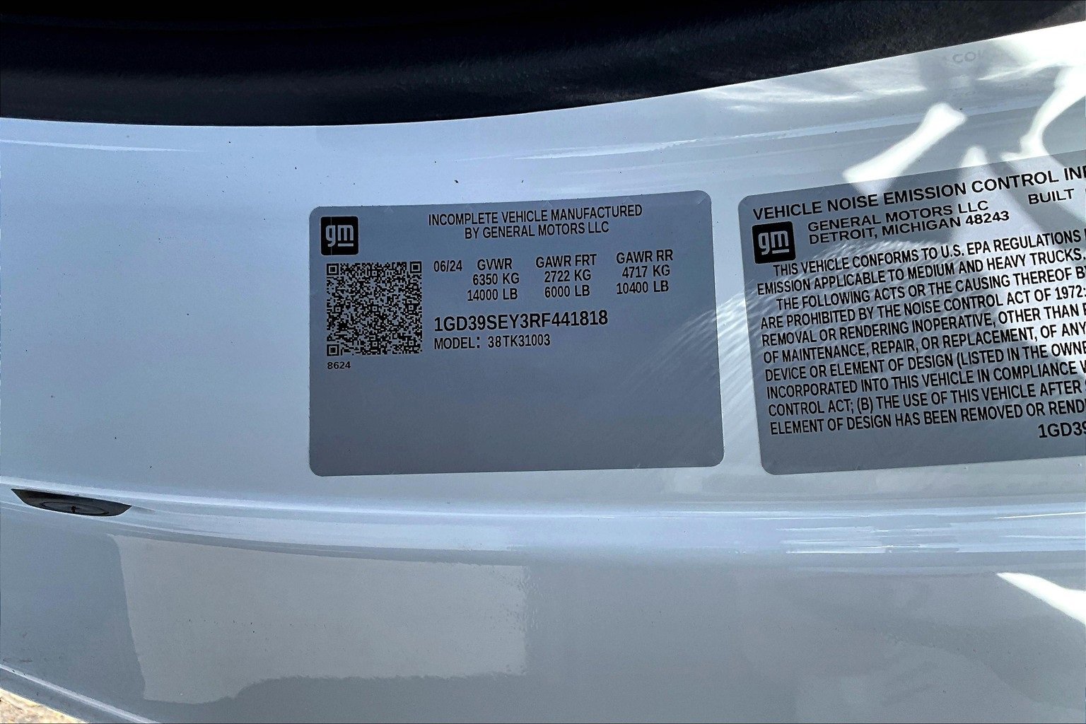 New 2024 GMC Sierra 3500 Pro w/ Convenience Package image 11