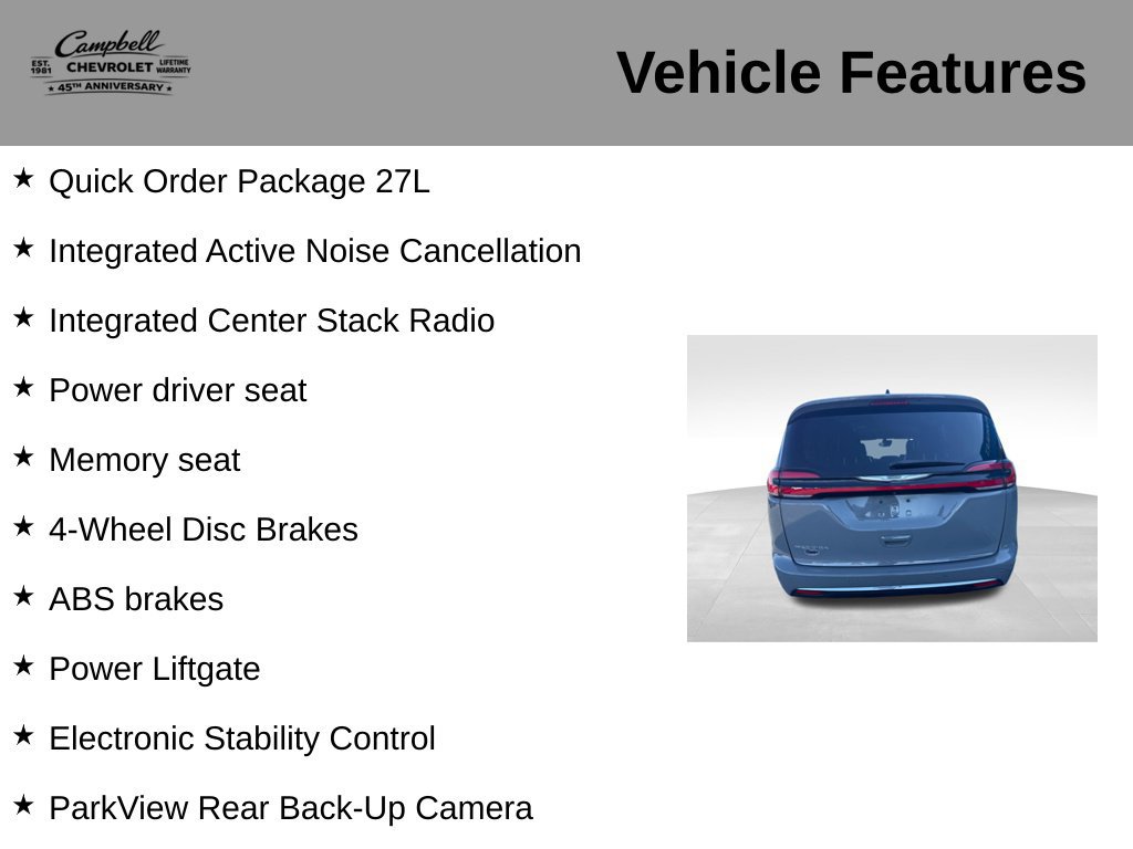 Used 2023 Chrysler Pacifica Touring-L FWD image 5