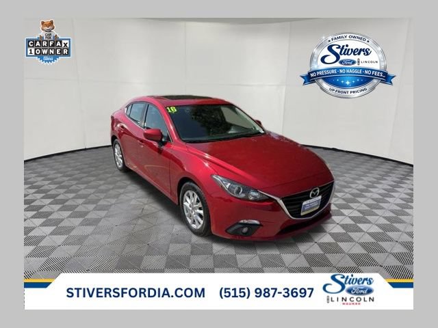 Used 2016 MAZDA MAZDA3 i Touring w/ Popular Equipment Package FWD image 1