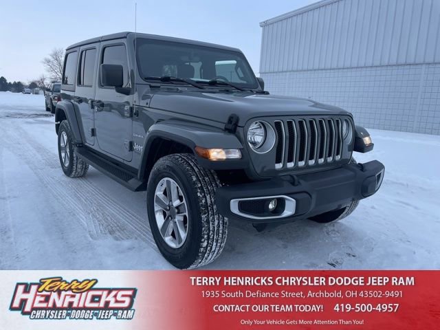 Used 2022 Jeep Wrangler Unlimited Sahara image 1