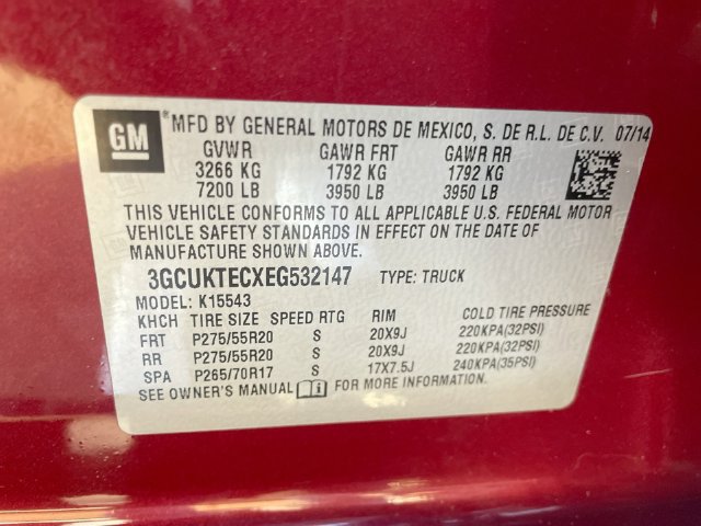 Used 2014 Chevrolet Silverado 1500 High Country w/ High Country Premium Package AWD/4WD image 28