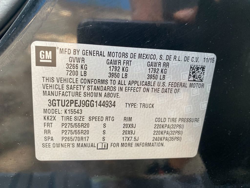 Used 2016 GMC Sierra 1500 Denali w/ Enhanced Driver Alert Package image 30