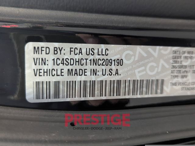 Used 2022 Dodge Durango R/T w/ Blacktop Package image 35