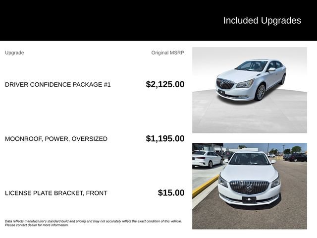 Used 2015 Buick LaCrosse Premium w/ Driver Confidence Package #1 FWD image 8