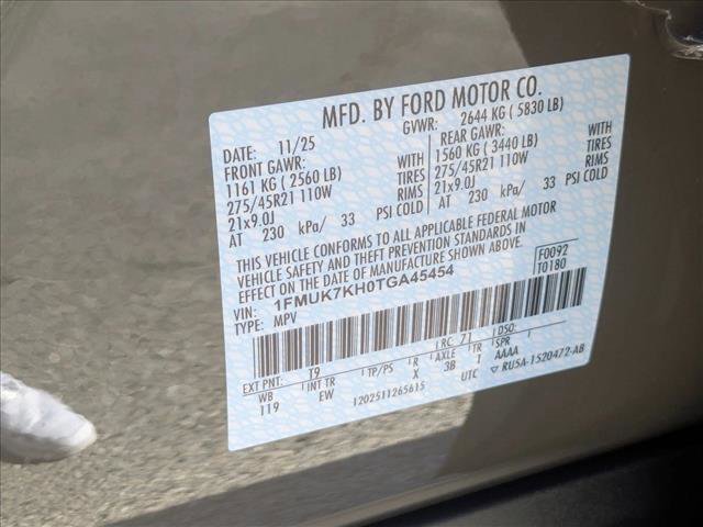 New 2026 Ford Explorer ST-Line w/ ST-Line Street Pack image 16