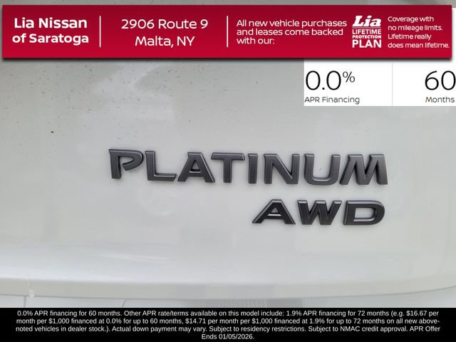 New 2026 Nissan Rogue Platinum w/ Platinum Premium Package image 5