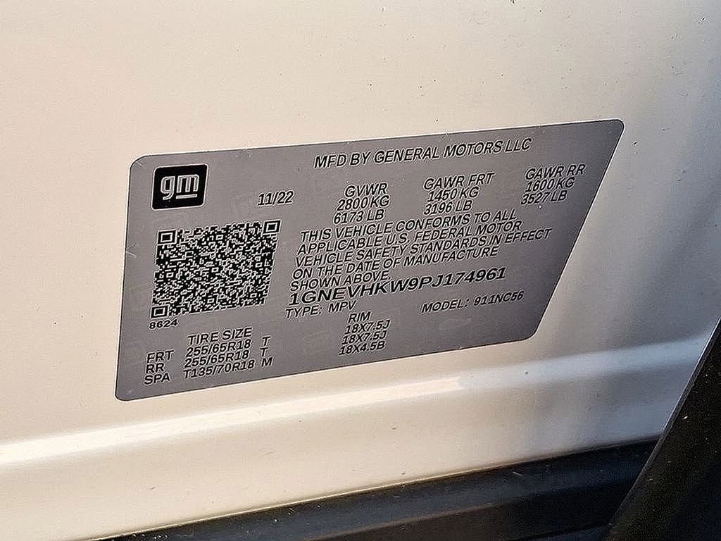 Certified 2023 Chevrolet Traverse LT image 27