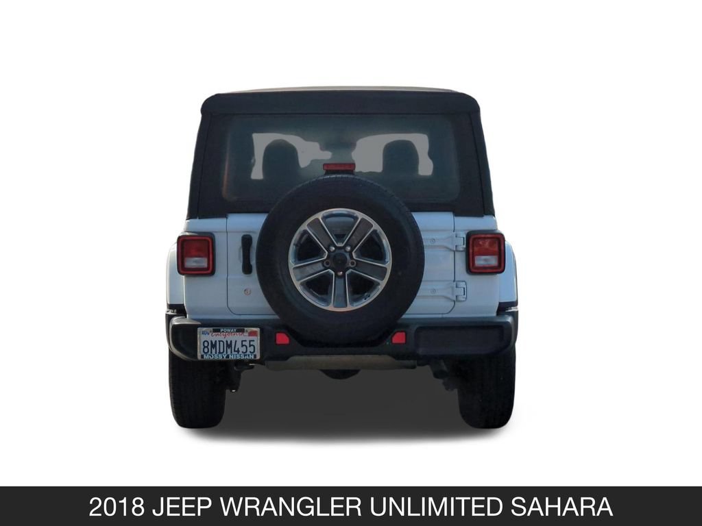 Used 2018 Jeep Wrangler Unlimited Sahara AWD/4WD image 8