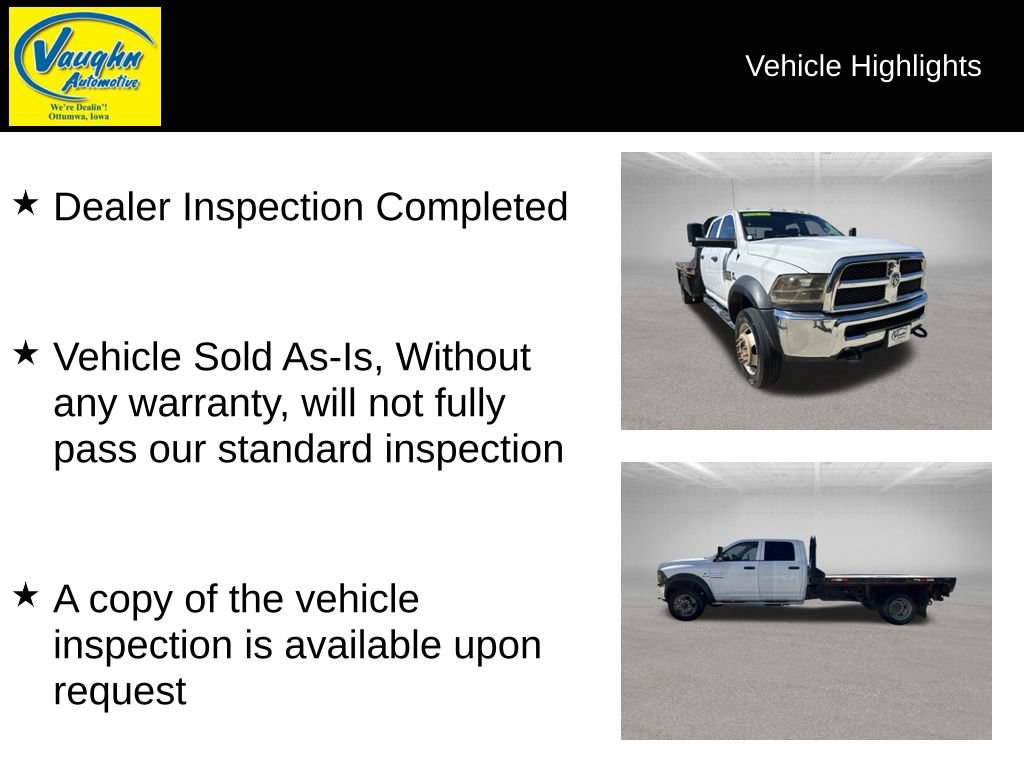Used 2018 RAM 5500 Tradesman w/ Ambulance Prep Group AWD/4WD image 2