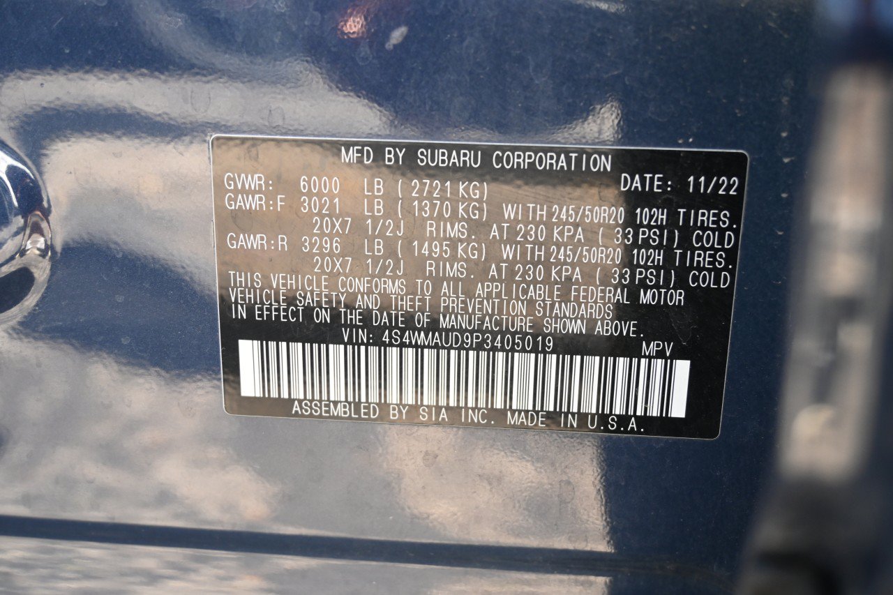 Used 2023 Subaru Ascent Limited w/ Technology Package AWD/4WD image 31