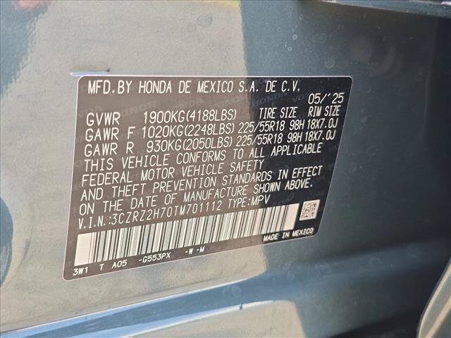 Certified 2026 Honda HR-V EX-L image 24