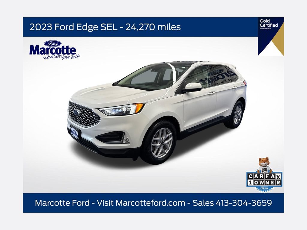 Certified 2023 Ford Edge SEL w/ Convenience Package AWD/4WD image 1