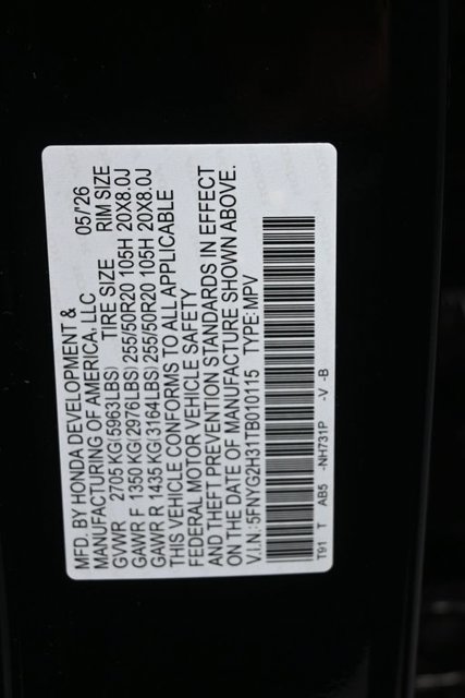 New 2026 Honda Pilot Sport image 30