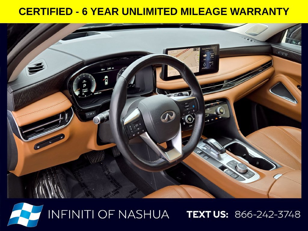 Certified 2023 INFINITI QX60 Sensory w/ Vision Package AWD/4WD image 6