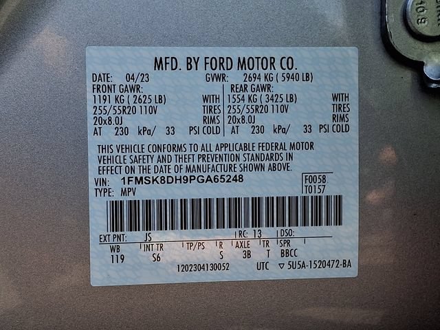 Used 2023 Ford Explorer XLT w/ Equipment Group 202A AWD/4WD image 28