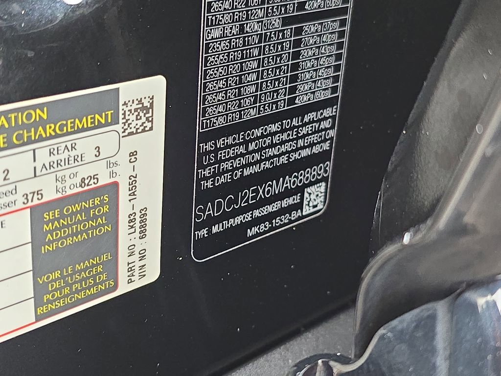 Used 2021 Jaguar F-PACE S image 36